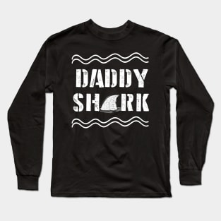 Daddy Sharks Tshirt Long Sleeve T-Shirt